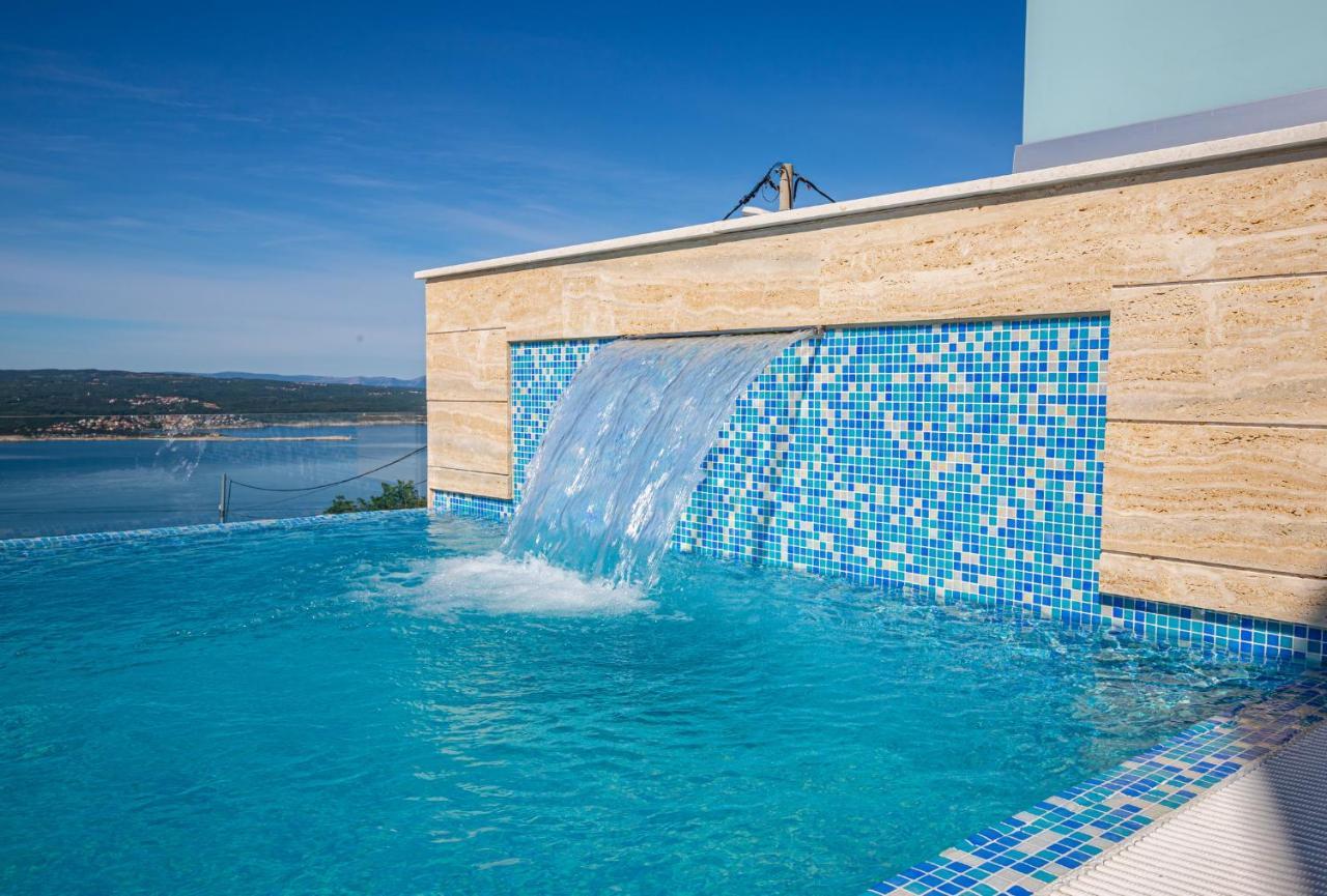 Villa Marassi With Heated Pool, Hot Tub And Sauna Crikvenica Kültér fotó